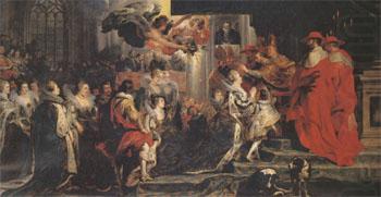 Peter Paul Rubens Coronation of Marie de'Medici (mk05) china oil painting image